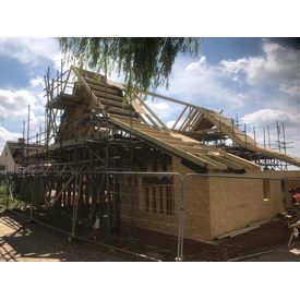 New Roof Timbers and Cladding